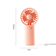 New Handheld Mini Air Conditioner Battery Portable Humidifier Mist Cooler Cooling Spray Humidifier Fan for Home/Office