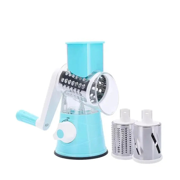 Multifunctional Roller Vegetable Cutter Hand Crank Home Kitchen Shredder Potato Grater