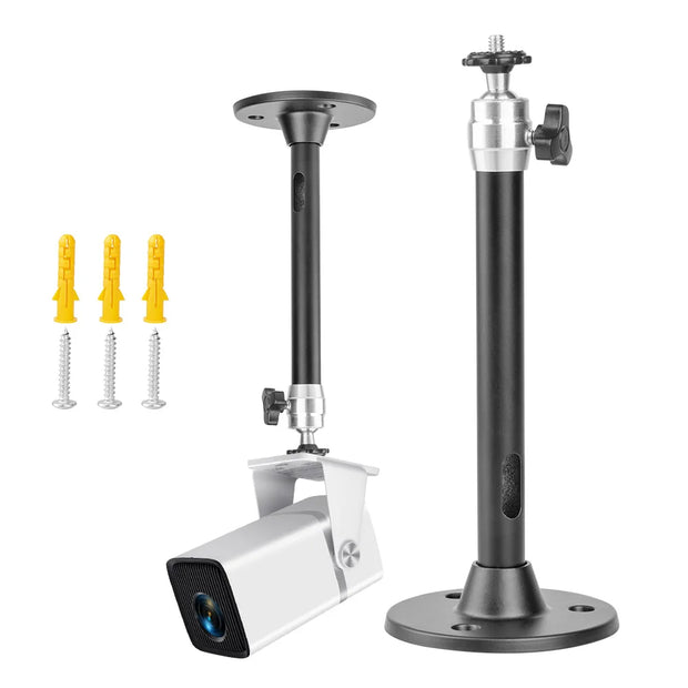 6mm 21cm Projector Tripod Metal Wall Ceiling Mount 1/4 Holder Stand Mounting HY300 Pro P30 TD80W Mini Projector Camera Bracket