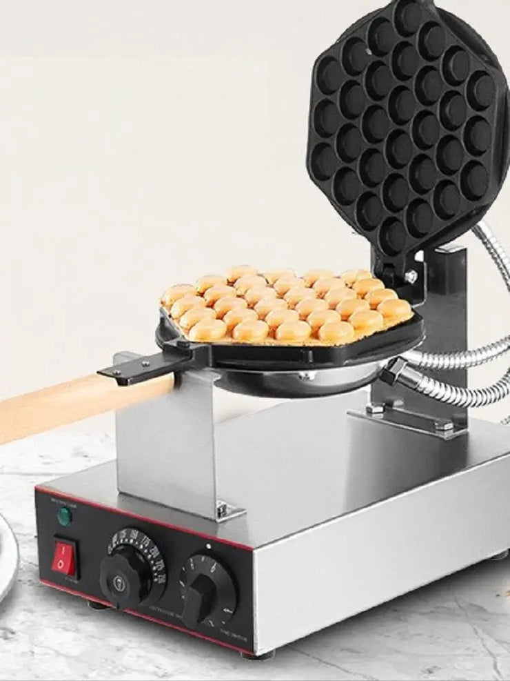 VEVOR Egg Bubble Electric Waffle Maker Nonstick Waffle Making Machine Home Appliance Gaufriers Baking Snack Gaufres Waffle Irons