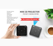 Mini  Portable  4K Pro Projector Smart Home Theater LED 1080P Android Outdoor Video Game Mobile Pocket Phone Cinema Wifi BT Car