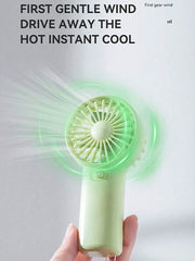 New Handheld Mini Air Conditioner Battery Portable Humidifier Mist Cooler Cooling Spray Humidifier Fan for Home/Office