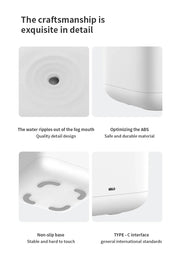 New Anti-Gravity Humidifier Desktop Mute 800ml Large Capacity Small Household Air Humidifier Bedroom Air Purification Fog