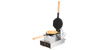 VEVOR Egg Bubble Electric Waffle Maker Nonstick Waffle Making Machine Home Appliance Gaufriers Baking Snack Gaufres Waffle Irons